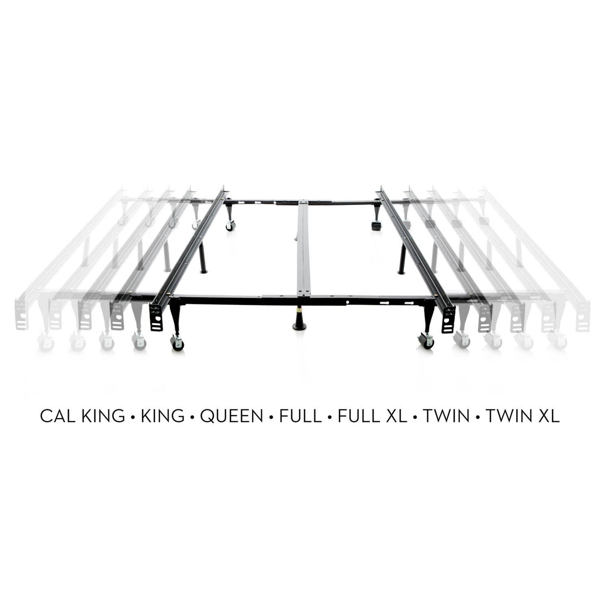 Universal Bed Frame - With Glides